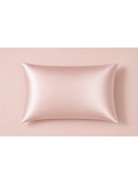 Medussa CherryPink Silk Pillow Case Queen Size