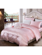 MEDUSSA PURE SILK DUVETCOVER SET / CHERRYPINK